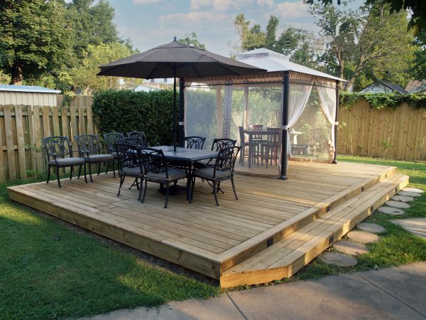 Backyard Deck Installation in Chattanooga
