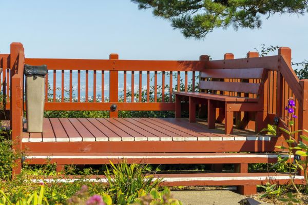 Redwood Deck Construction in Chattanooga