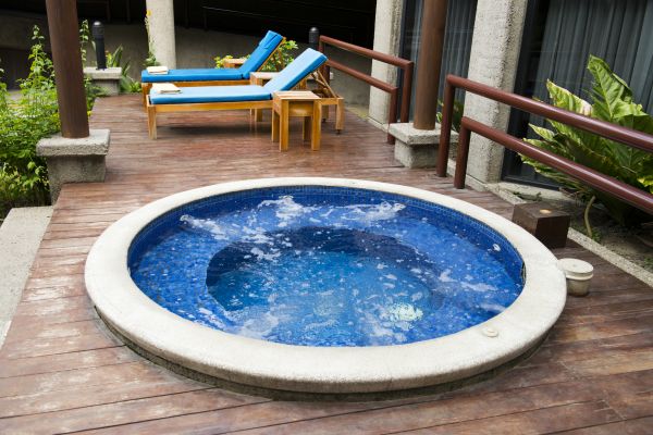 Hot Tub Deck Construction in Chattanooga
